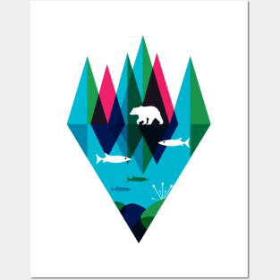 Polar bear Posters and Art